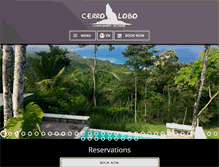 Tablet Screenshot of cerrolobo.com